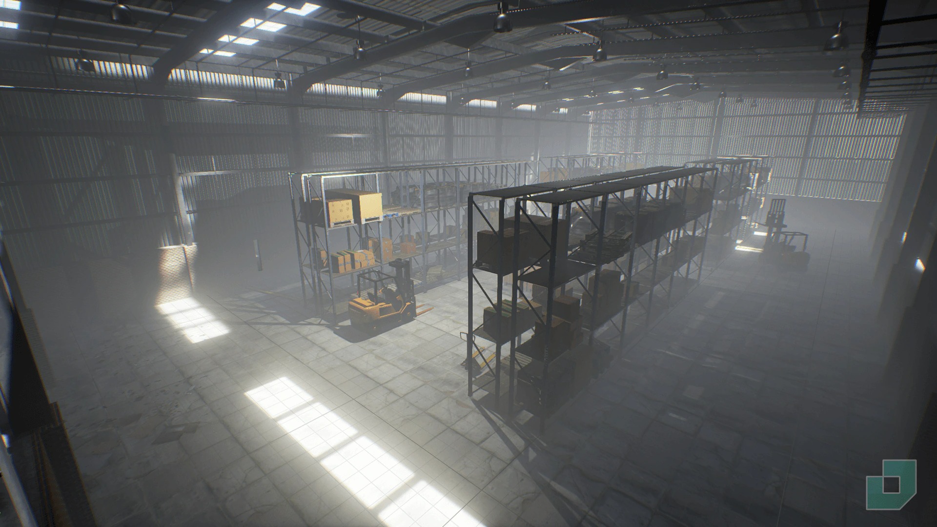 UE模型 模块化仓库厂房场景3D设计素材 Unreal Engine – Warehouse Equipment_img_2