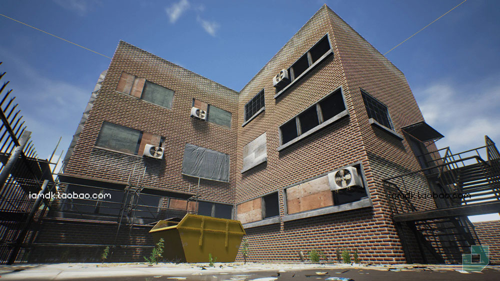 UE模型 模块化仓库厂房场景3D设计素材 Unreal Engine – Warehouse Equipment_img_2