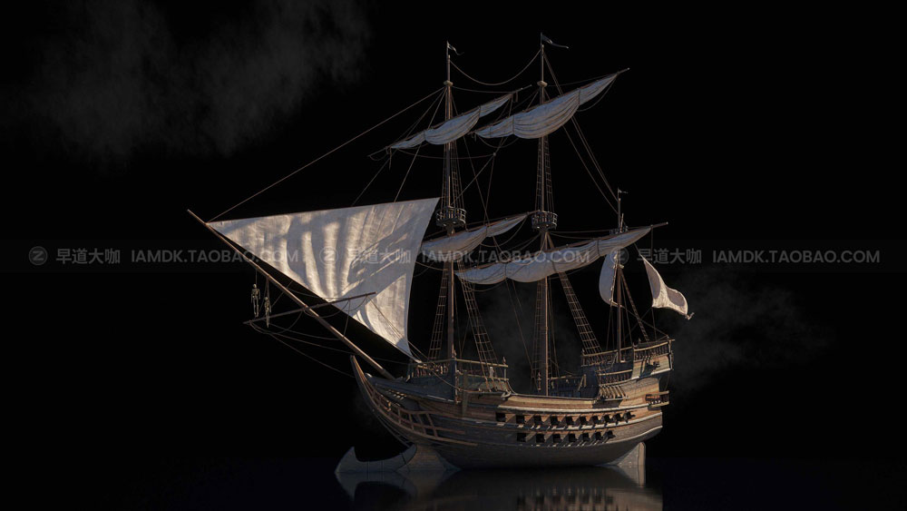 【78.7G】海岛港口码头建筑楼房3D模型 C4D/MAX/FBX/OBJ/Maya/Blender等 Kitbash3D – Treasure Island_img_2