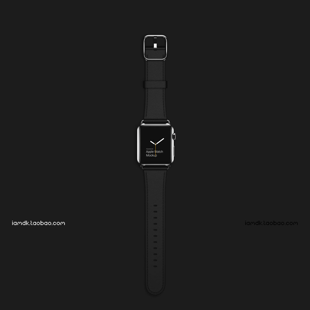 高级Apple Watch 4智能手表屏幕演示样机模板 Apple Watch 3 Mockups_img_2