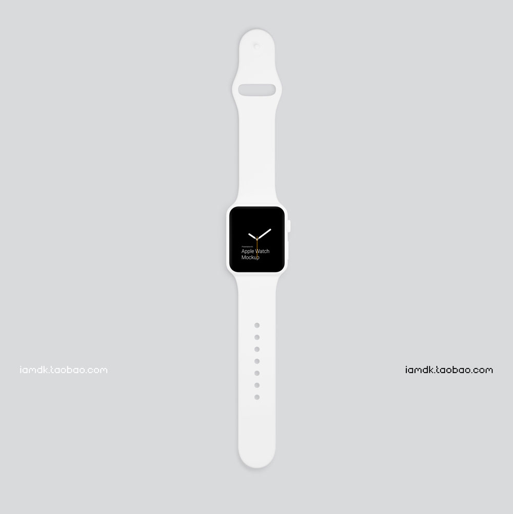 高级Apple Watch 4智能手表屏幕演示样机模板 Apple Watch 3 Mockups_img_2