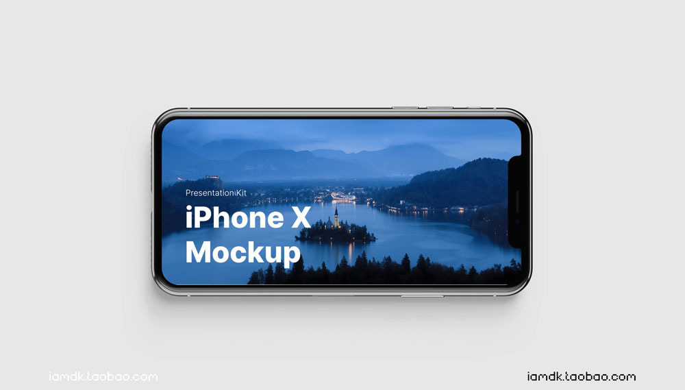 高品质APP界面设计苹果iPhone X手机屏幕演示样机模板 Apple iPhone X Mockups_img_2