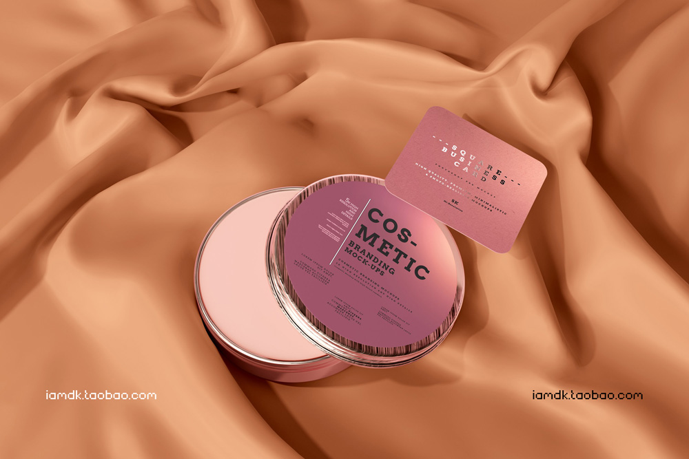 101款化妆品品牌Logo设计名片包装瓶册子展示贴图样机PSD模板 101 Cosmetic Branding Mockup Scenes_img_2