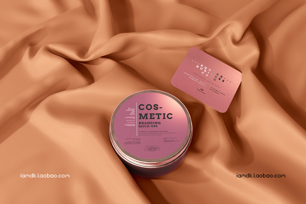 101款化妆品品牌Logo设计名片包装瓶册子展示贴图样机PSD模板 101 Cosmetic Branding Mockup Scenes_img_2