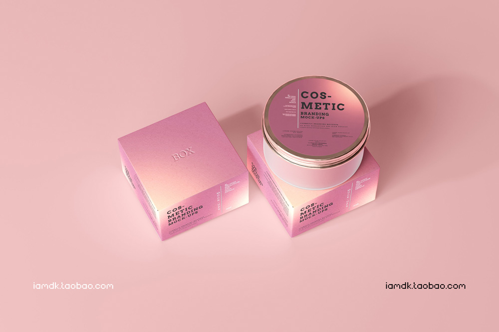 101款化妆品品牌Logo设计名片包装瓶册子展示贴图样机PSD模板 101 Cosmetic Branding Mockup Scenes_img_2