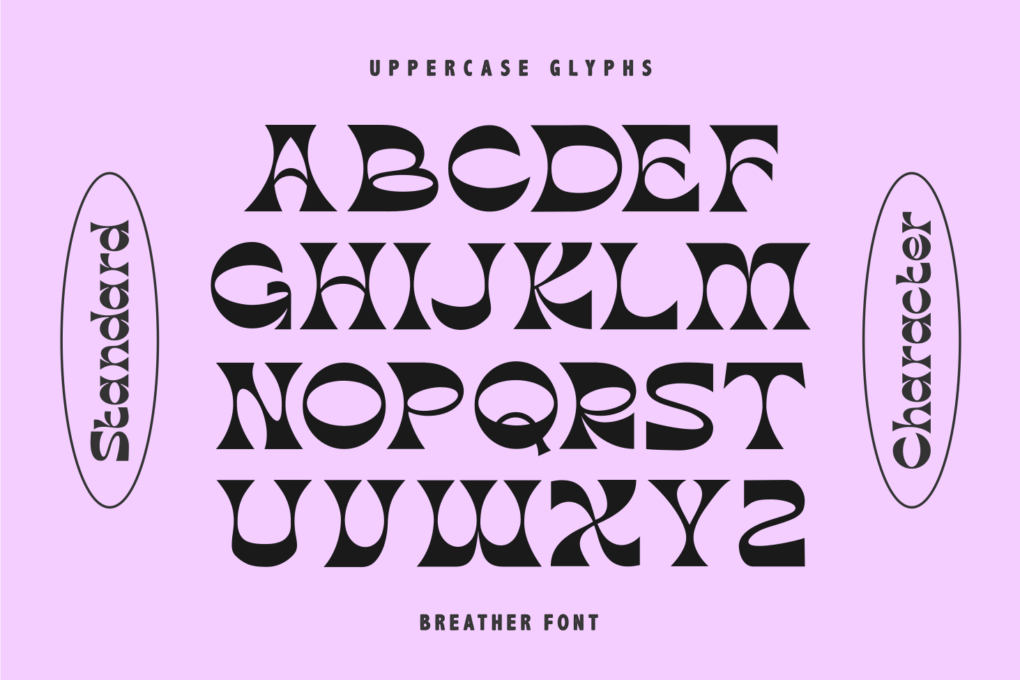 优雅复古逆反差品牌标题广告设计衬线英文字体 Breather Modern Display Typeface Font_img_2