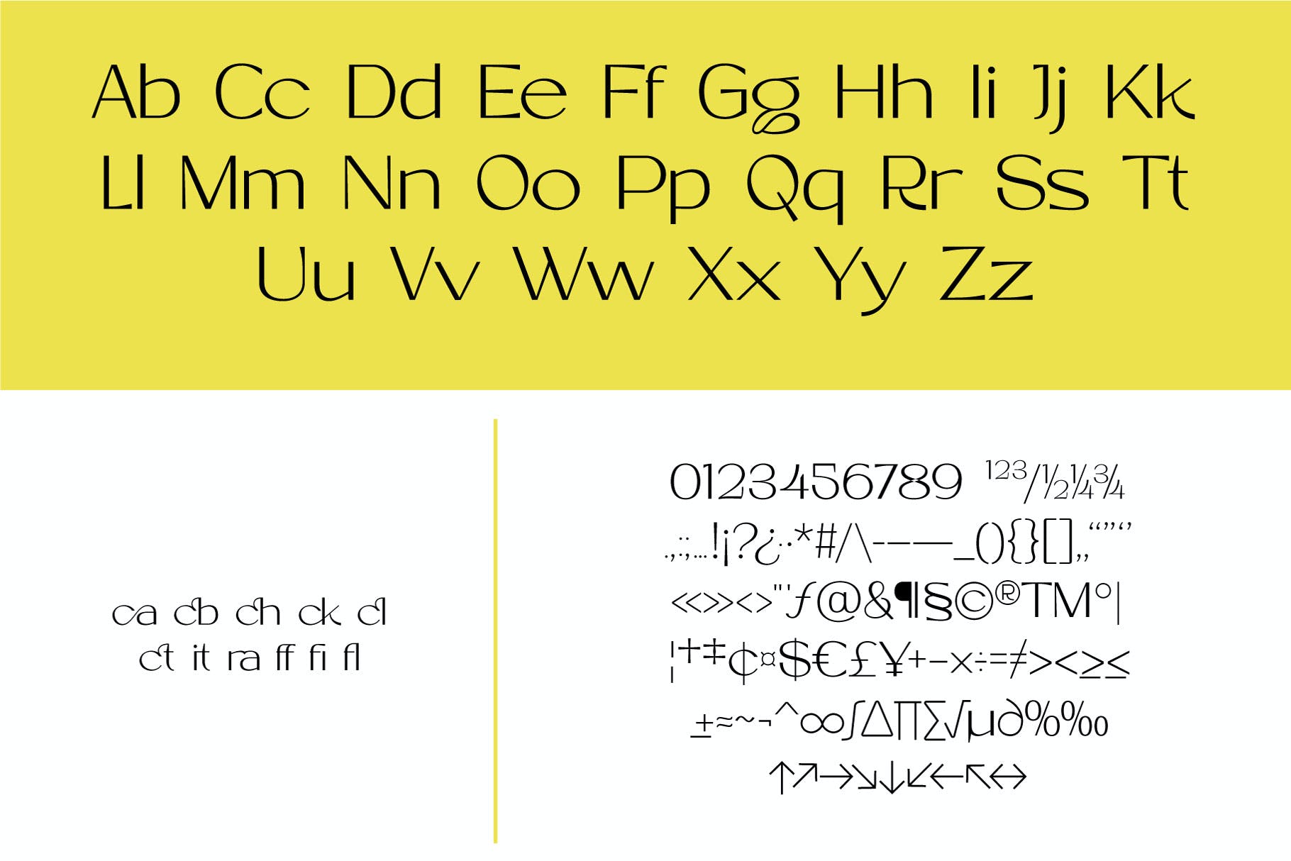 现代优雅杂志海报商标设计无衬线英文字体 Reclamo - 18 San Serif Font_img_2