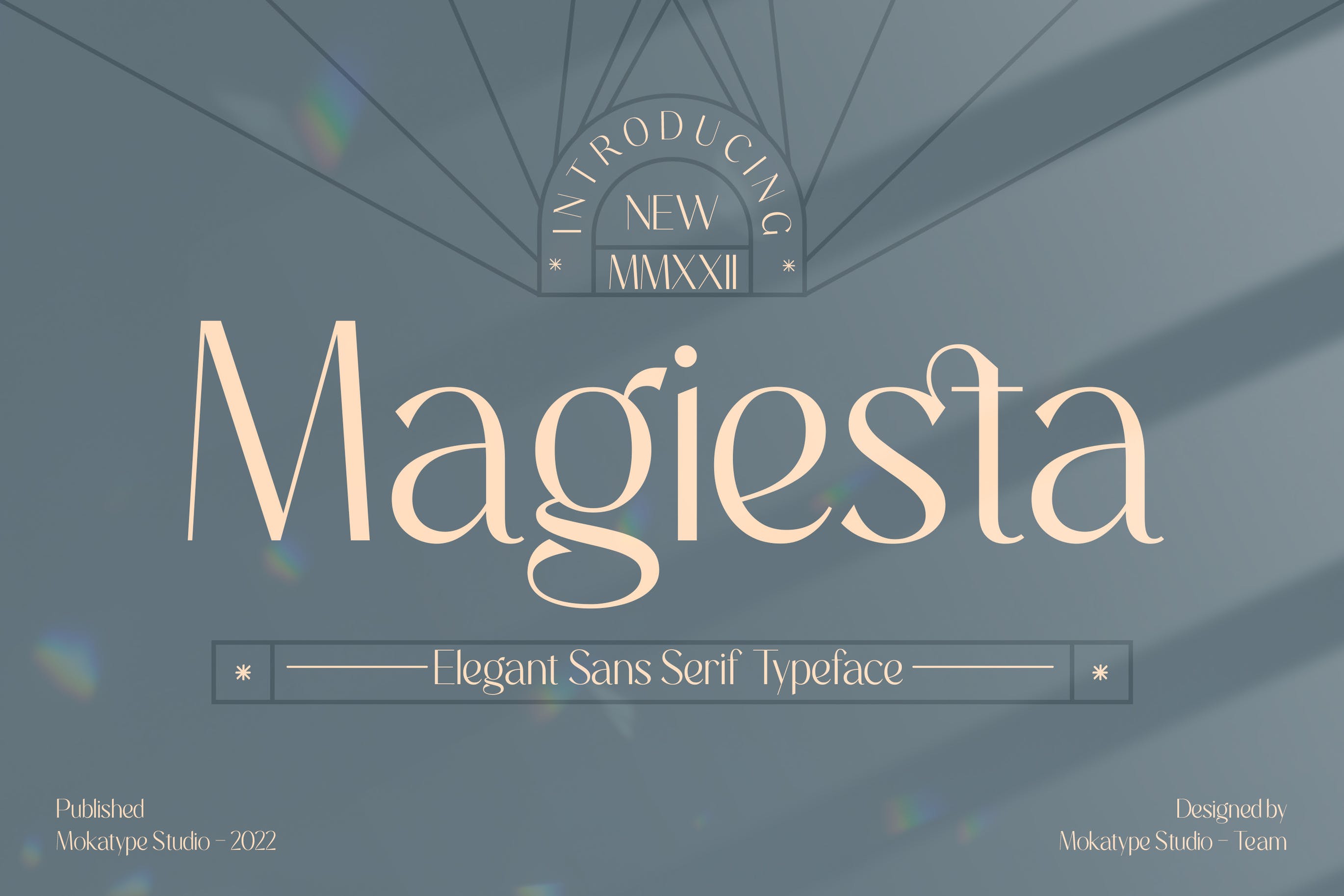 优雅奢华品牌包装徽标logo设计无衬线英文字体 Magiesta - Elegant Display Sans Serif_img_2