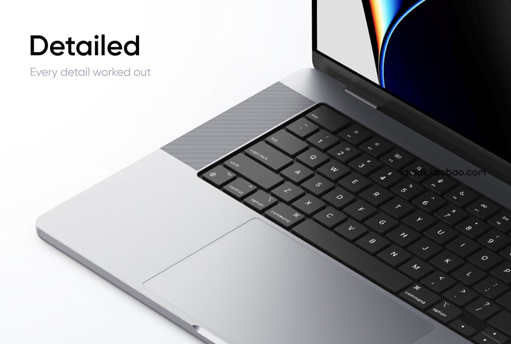 全新苹果MacBook Pro 16英寸笔记本电脑网站界面设计展示贴图样机 12 MacBook Pro 16 Mockups Scenes_img_2