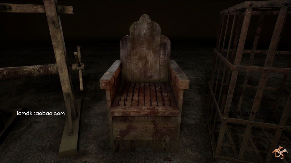 UE模型 高质量中世纪欧洲酷刑器具乐器3D素材 Unreal Engine – Medieval Props: Instrument Torture_img_2