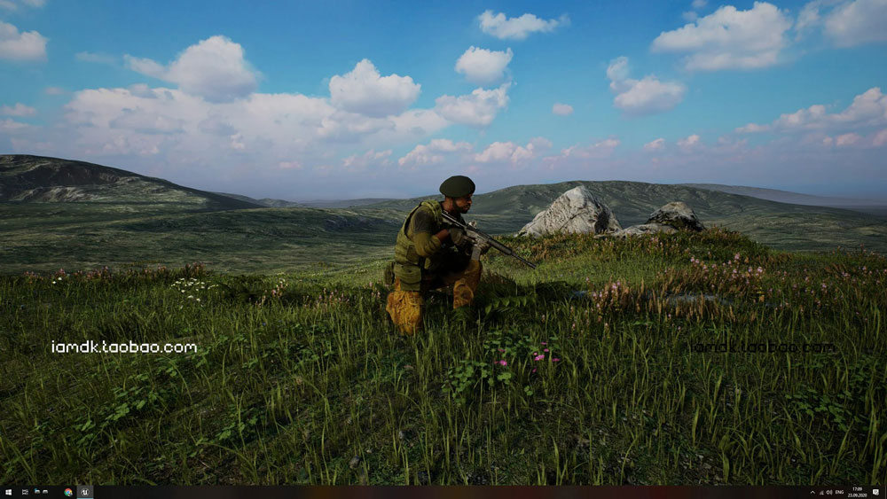 UE模型 31个模块化游戏军事男性士兵角色3D设计素材 Unreal Engine - Modular military character_img_2