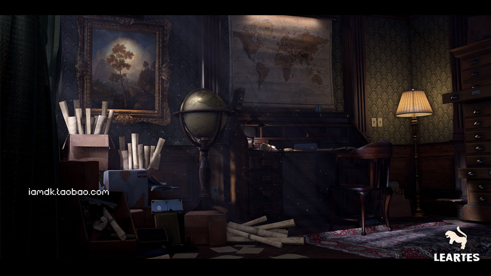 UE模型 78种维多利亚风复古室内装饰环境效果图素材 Unreal Engine – Victorian Interior Environment_img_2