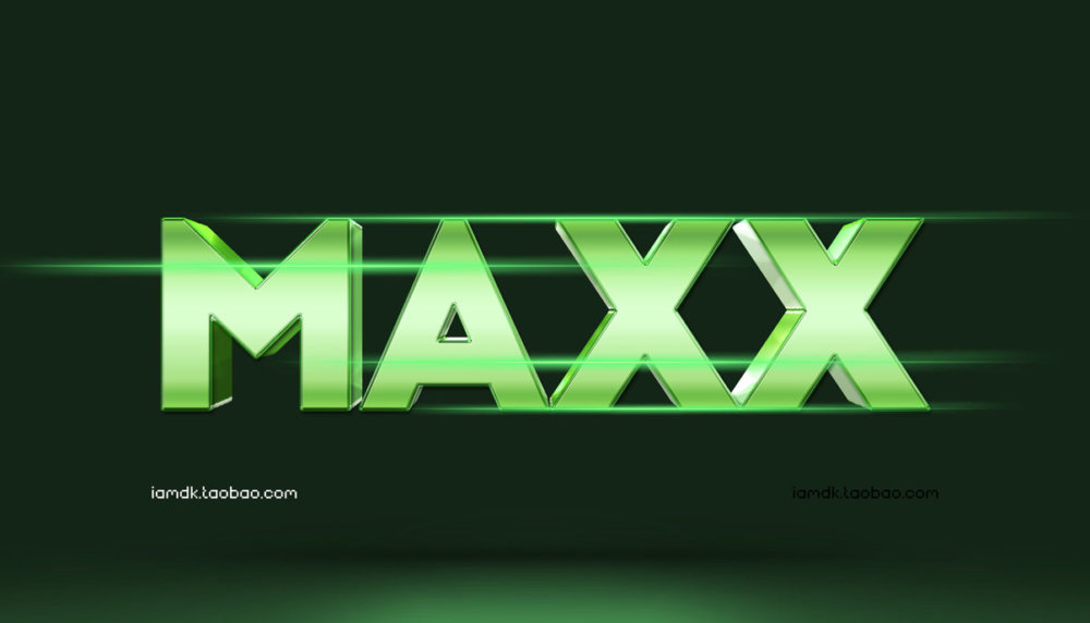 55款炫彩3D立体质感品牌标题Logo设计PSD样机模板 Text Effect Vol.155_img_2