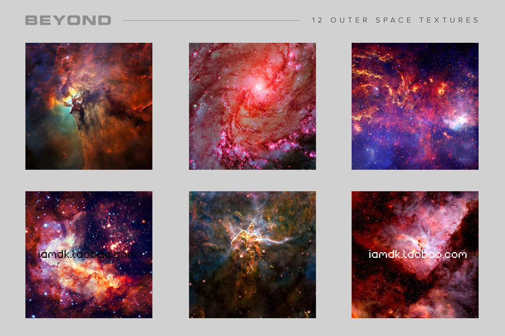 超清未来宇宙科技外太空星云视觉冲击银河系太空背景图片设计素材 Beyond: 12 Outer Space Textures_img_2