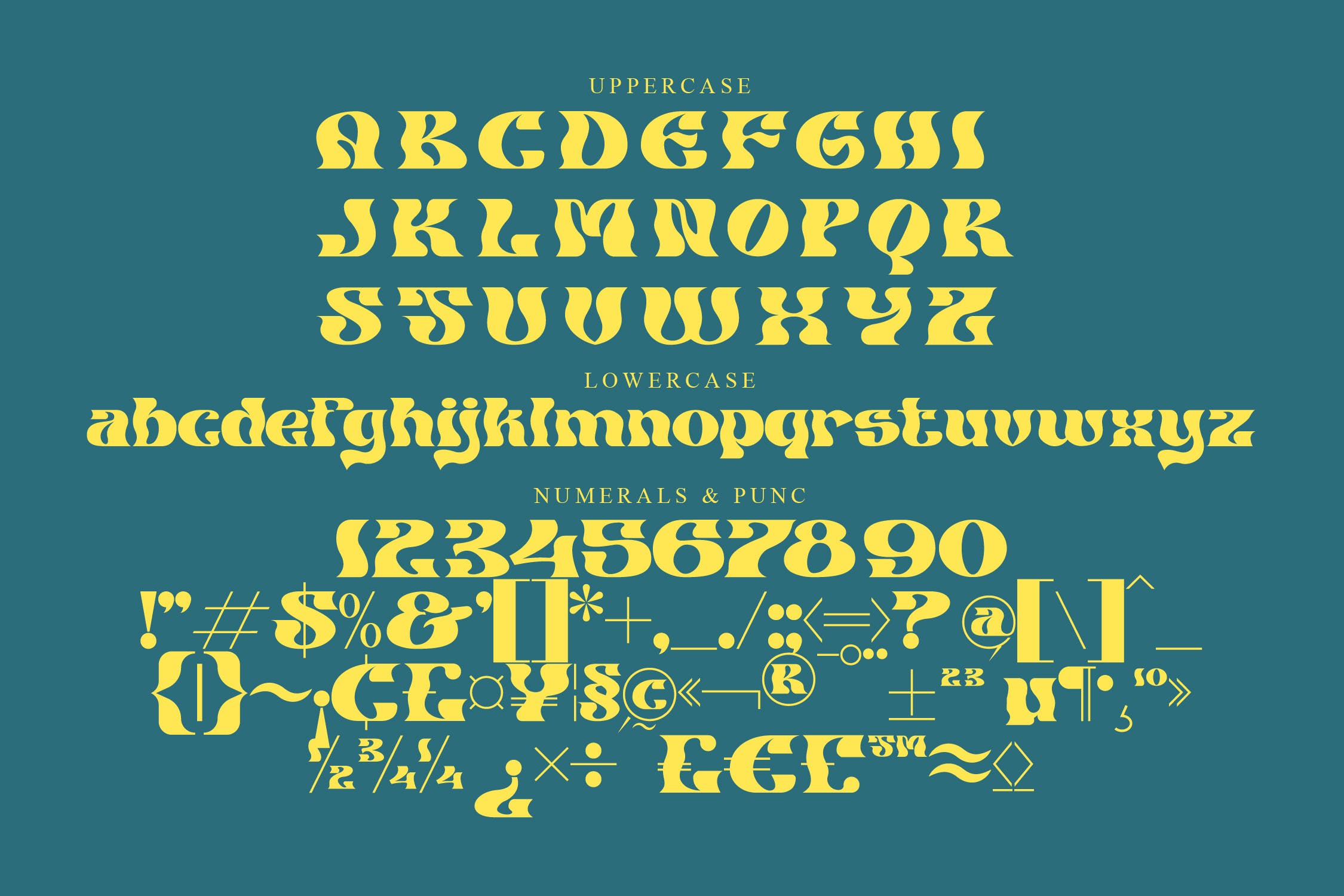 现代优雅品牌海报标识设计衬线英文字体 Blue Ocean Display Serif Font LS_img_2