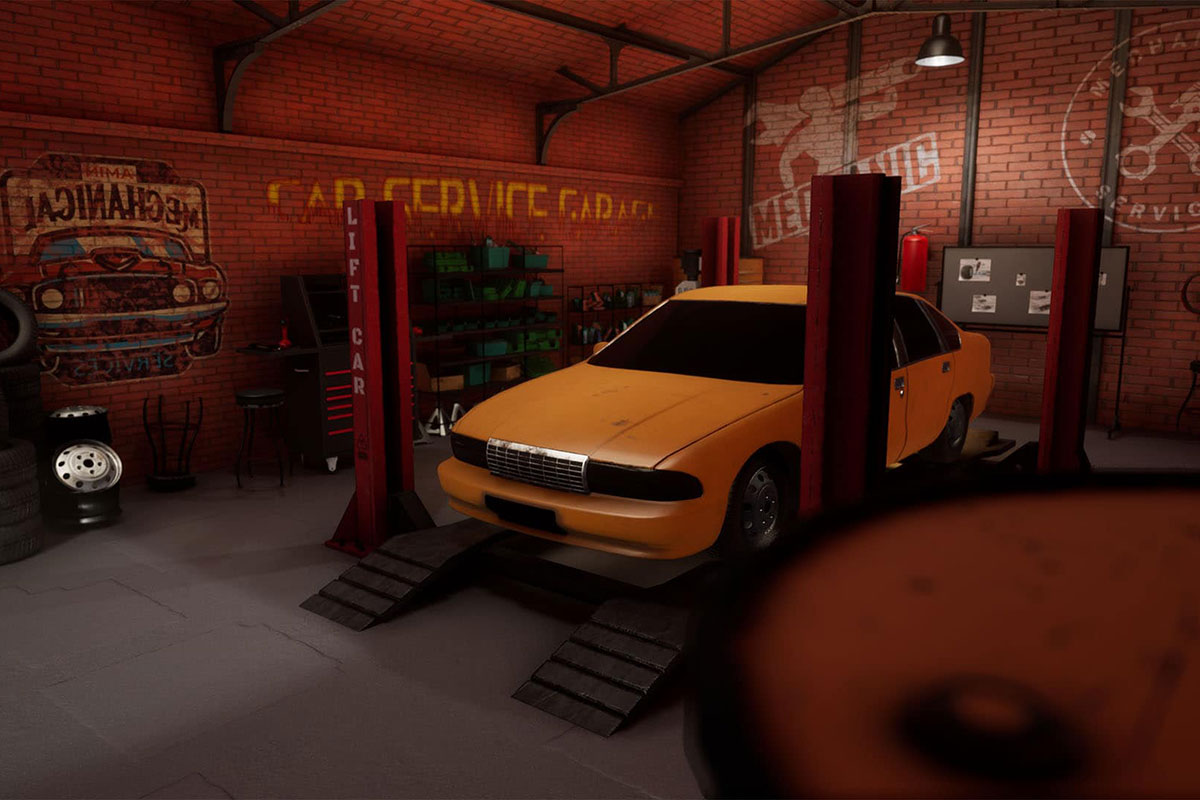 UE模型 高品质户外城市汽车服务游戏场景3D设计素材 Unreal Engine – Car Service Garage_img_2