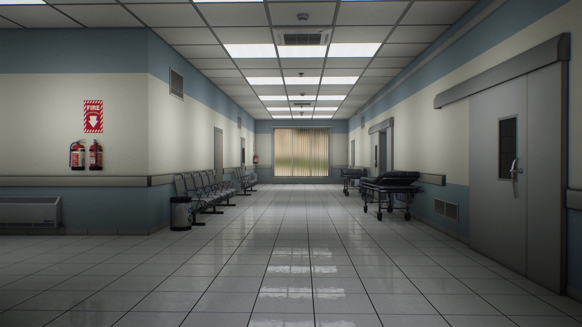 UE模型 现代医院手术室内饰效果图设计素材 Unreal Engine – Hospital environment (MODULAR)_img_2