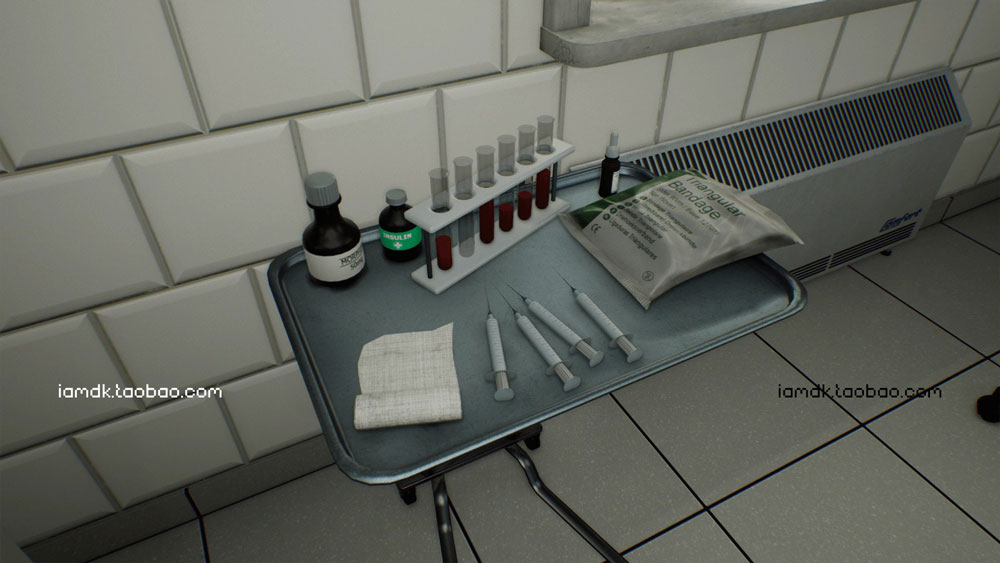 UE模型 现代医院手术室内饰效果图设计素材 Unreal Engine – Hospital environment (MODULAR)_img_2