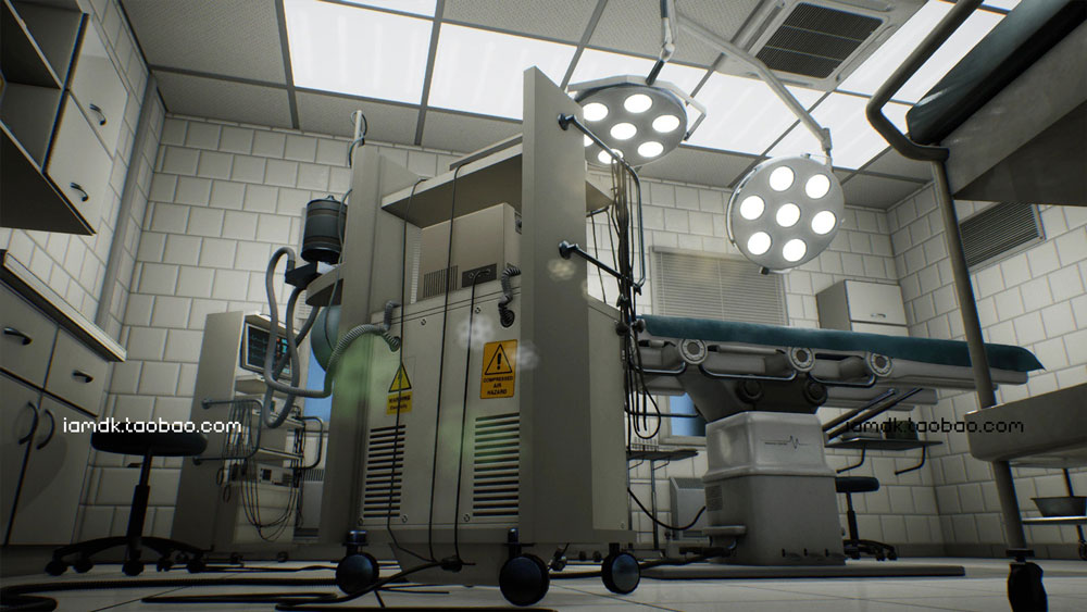 UE模型 现代医院手术室内饰效果图设计素材 Unreal Engine – Hospital environment (MODULAR)_img_2