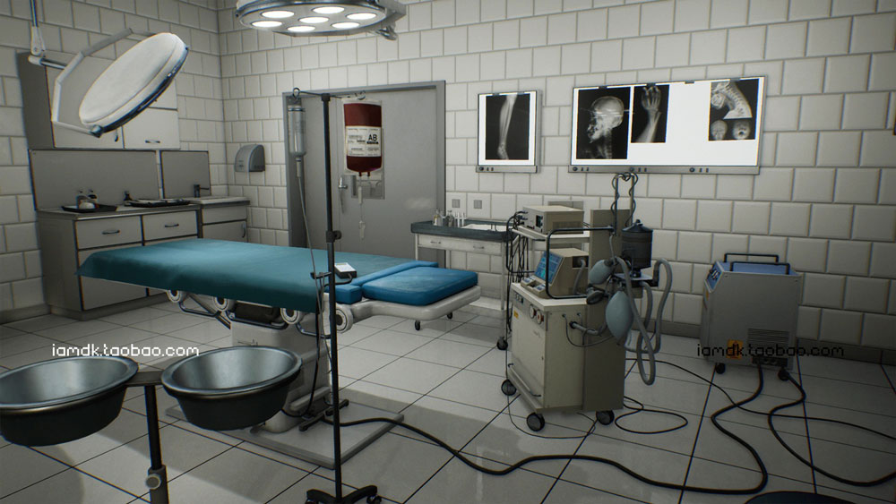 UE模型 现代医院手术室内饰效果图设计素材 Unreal Engine – Hospital environment (MODULAR)_img_2