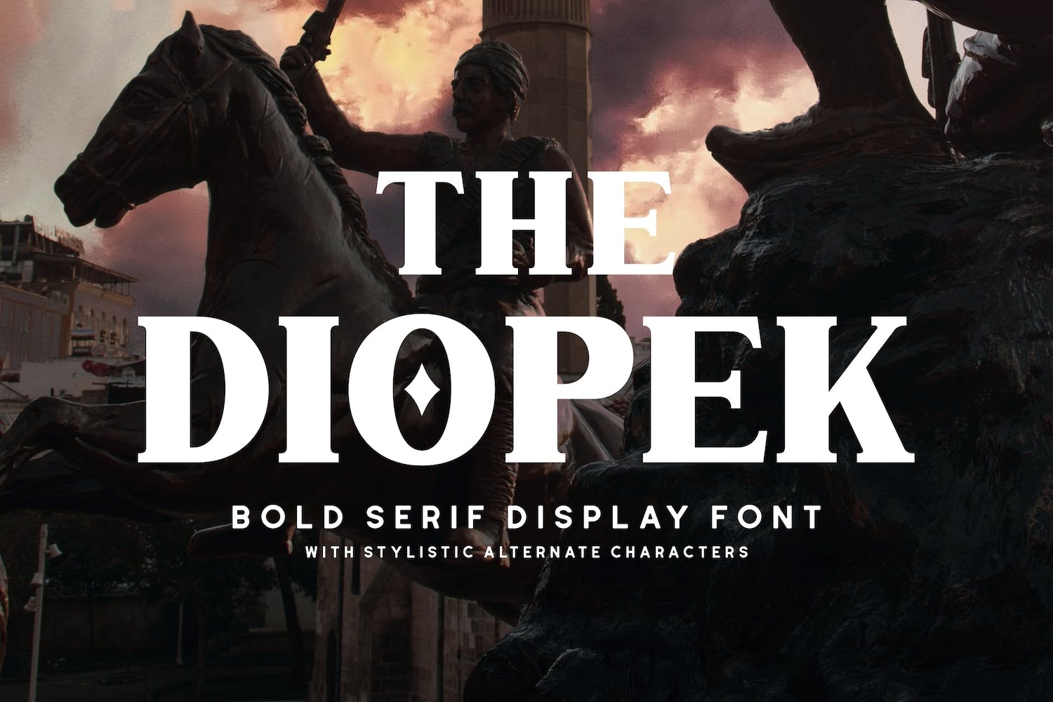 优雅品牌广告徽标logo设计衬线英文字体 The Diopek_img_2