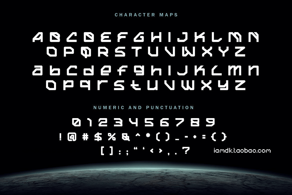 现代杂志海报标题设计无衬线英文字体 Rover Explore - Futuristic Font_img_2