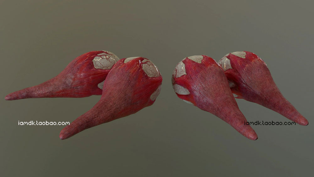 UE模型 人脑眼睛心肺肝脏牛肉3D设计素材 Unreal Engine – Internal Organs Collection_img_2