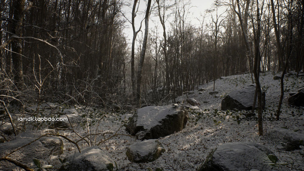 UE模板 森林林地植被河流岩石3D模型素材 Unreal Engine – Procedural Forest_img_2