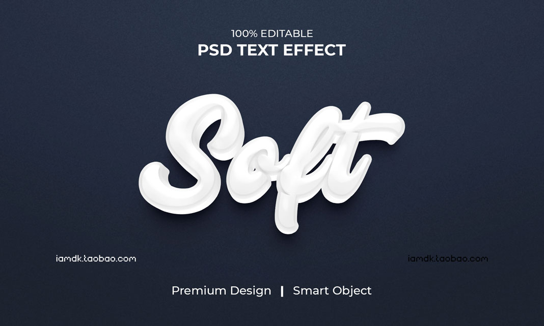 39款炫酷质感3D立体标题标志Logo设计文本样式PSD模板素材 Text Effect Vol.87_img_2