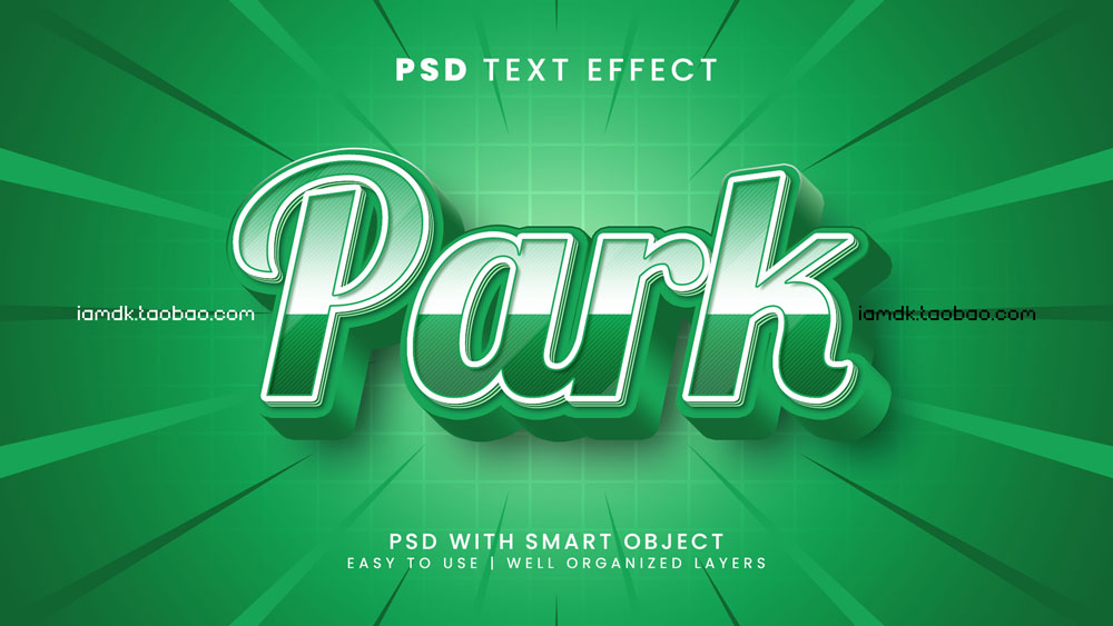 13款时尚3D立体质感标题Logo设计PSD样机模板源文件素材 Psd Text Effect Set Vol 19_img_2