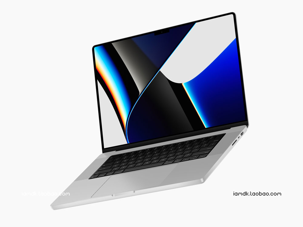 16寸Macbook Pro笔记本电脑网页UI界面设计作品贴图ps样机素材 MacBook Pro 16 inch Mockups_img_2