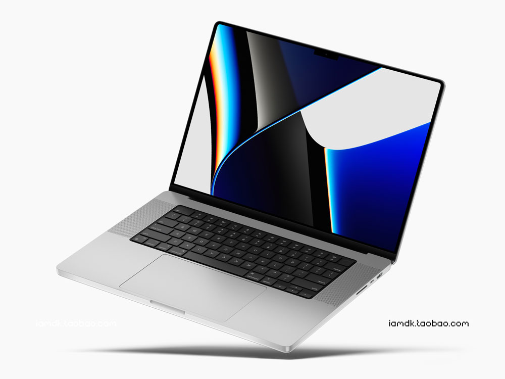 16寸Macbook Pro笔记本电脑网页UI界面设计作品贴图ps样机素材 MacBook Pro 16 inch Mockups_img_2