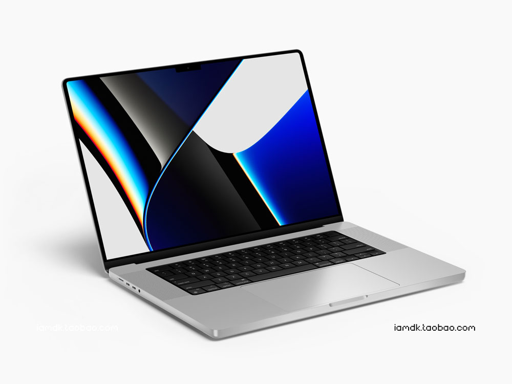 16寸Macbook Pro笔记本电脑网页UI界面设计作品贴图ps样机素材 MacBook Pro 16 inch Mockups_img_2