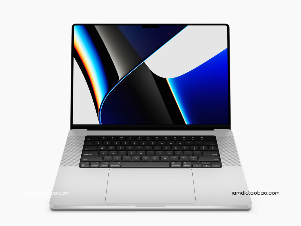 16寸Macbook Pro笔记本电脑网页UI界面设计作品贴图ps样机素材 MacBook Pro 16 inch Mockups_img_2