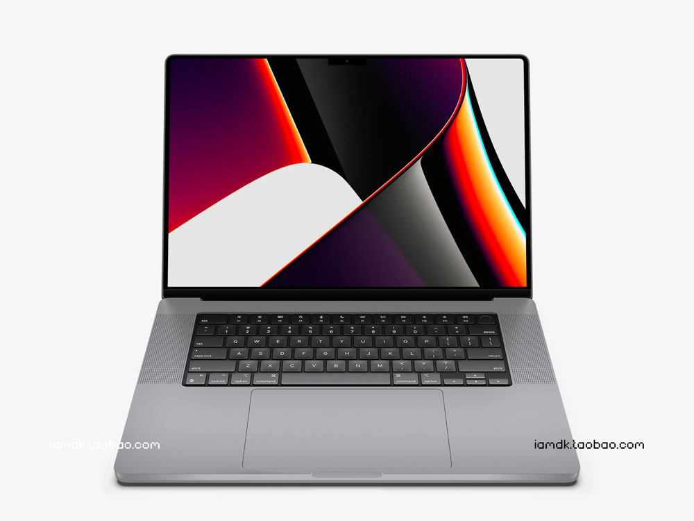 16寸Macbook Pro笔记本电脑网页UI界面设计作品贴图ps样机素材 MacBook Pro 16 inch Mockups_img_2