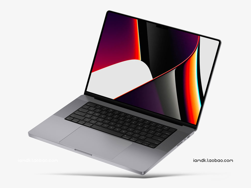 16寸Macbook Pro笔记本电脑网页UI界面设计作品贴图ps样机素材 MacBook Pro 16 inch Mockups_img_2