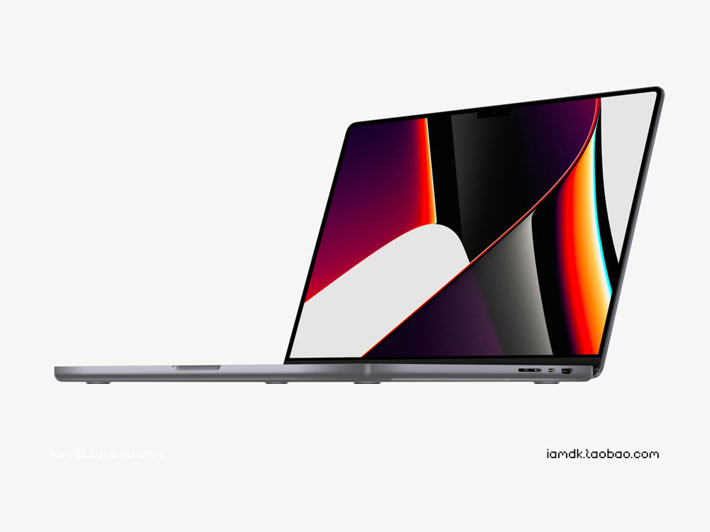 16寸Macbook Pro笔记本电脑网页UI界面设计作品贴图ps样机素材 MacBook Pro 16 inch Mockups_img_2