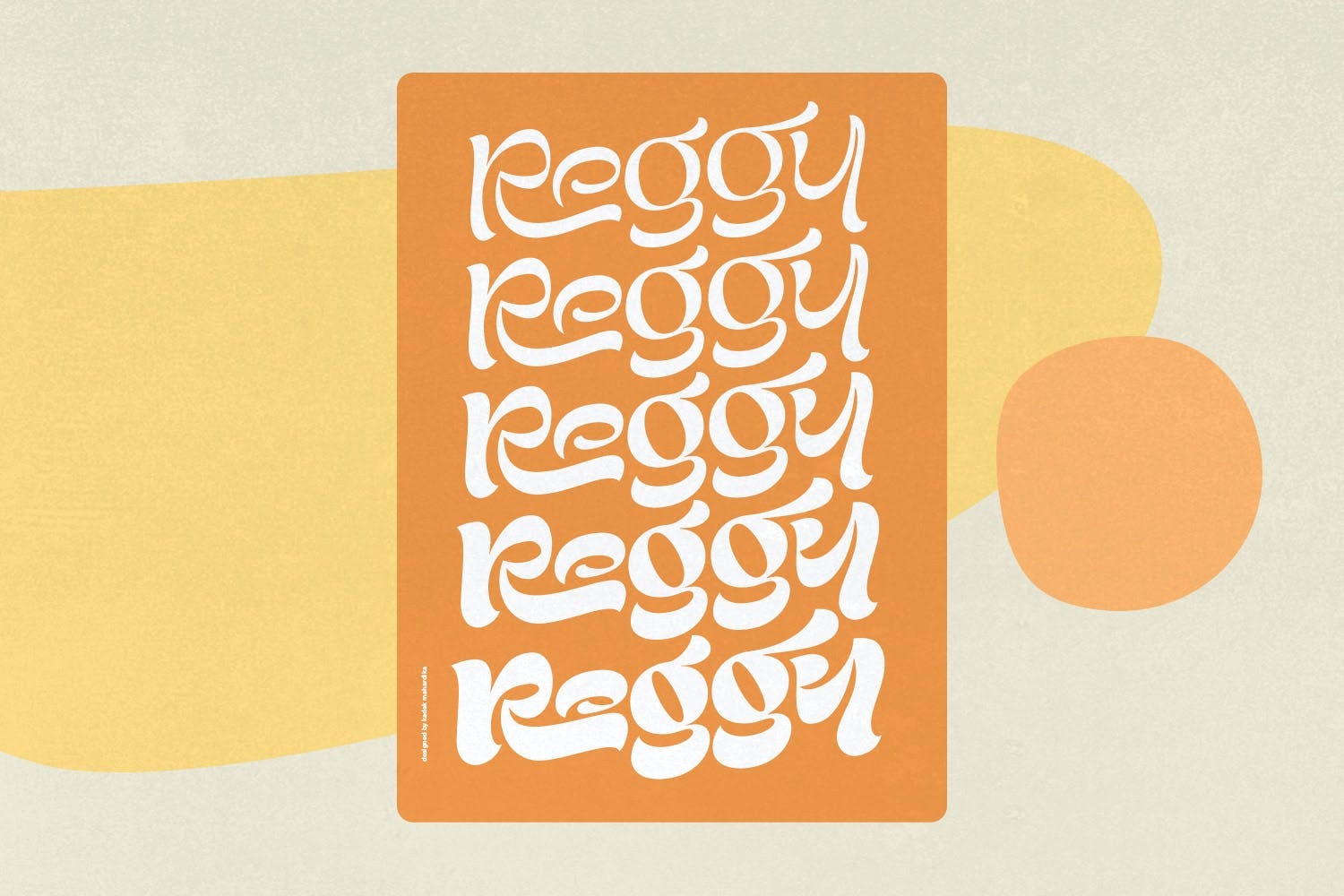 复古品牌包装徽标logo设计衬线英文字体 Reggy - Fun Retro display font_img_2