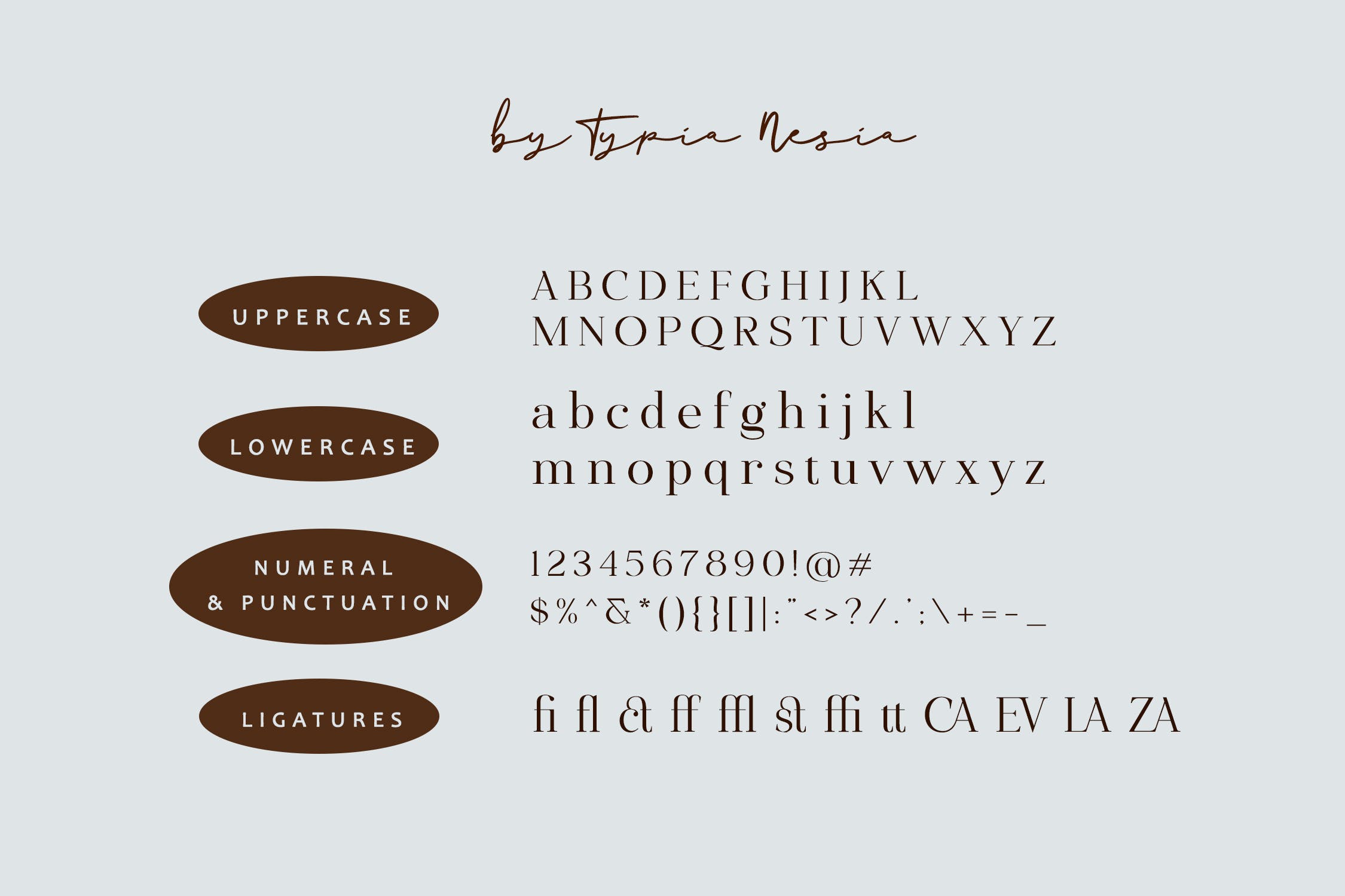 时尚优雅杂志品牌标题设计衬线英文字体 Gizacake - Elegant and Fancy Modern Serif_img_2