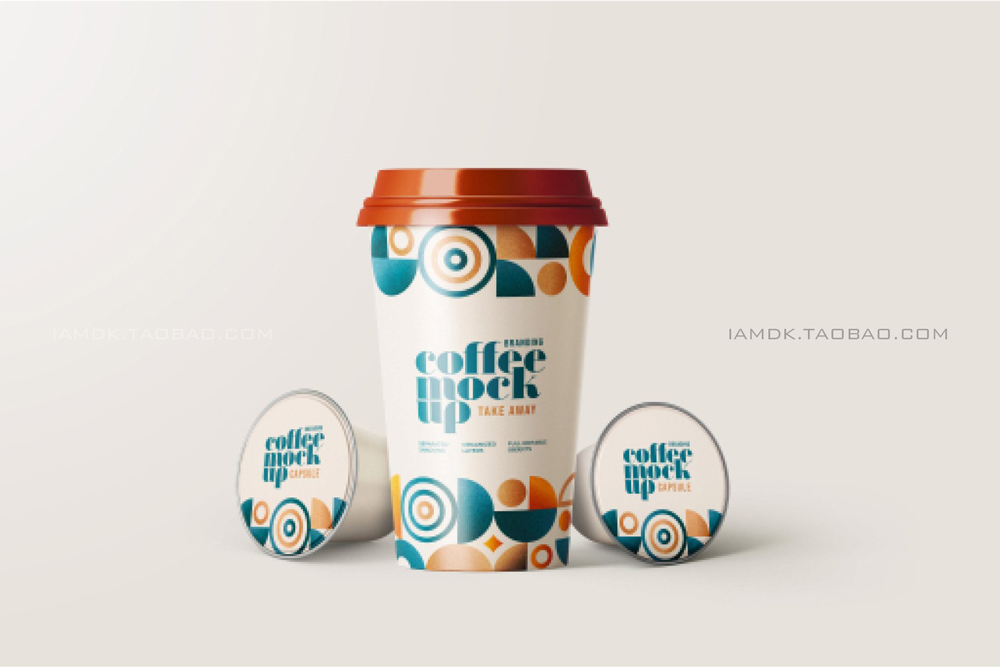 30款咖啡品牌VI设计名片包装袋纸杯马克杯贴图样机模板 Coffee Branding Mockup Bundle_img_2