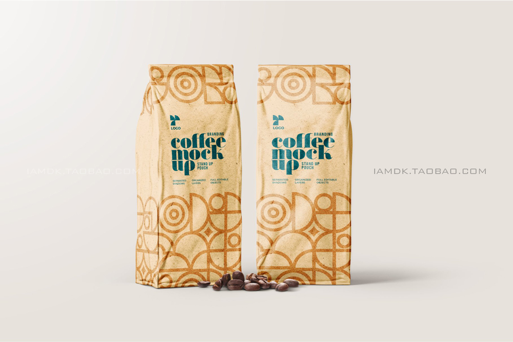 30款咖啡品牌VI设计名片包装袋纸杯马克杯贴图样机模板 Coffee Branding Mockup Bundle_img_2