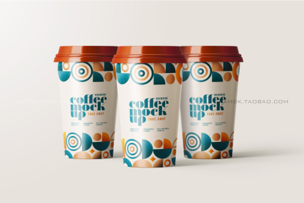 30款咖啡品牌VI设计名片包装袋纸杯马克杯贴图样机模板 Coffee Branding Mockup Bundle_img_2