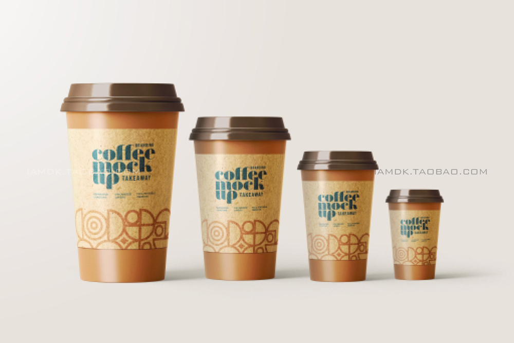 30款咖啡品牌VI设计名片包装袋纸杯马克杯贴图样机模板 Coffee Branding Mockup Bundle_img_2