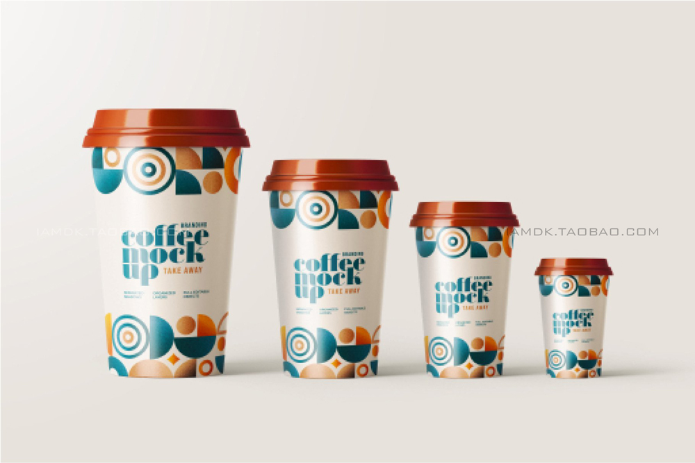 30款咖啡品牌VI设计名片包装袋纸杯马克杯贴图样机模板 Coffee Branding Mockup Bundle_img_2