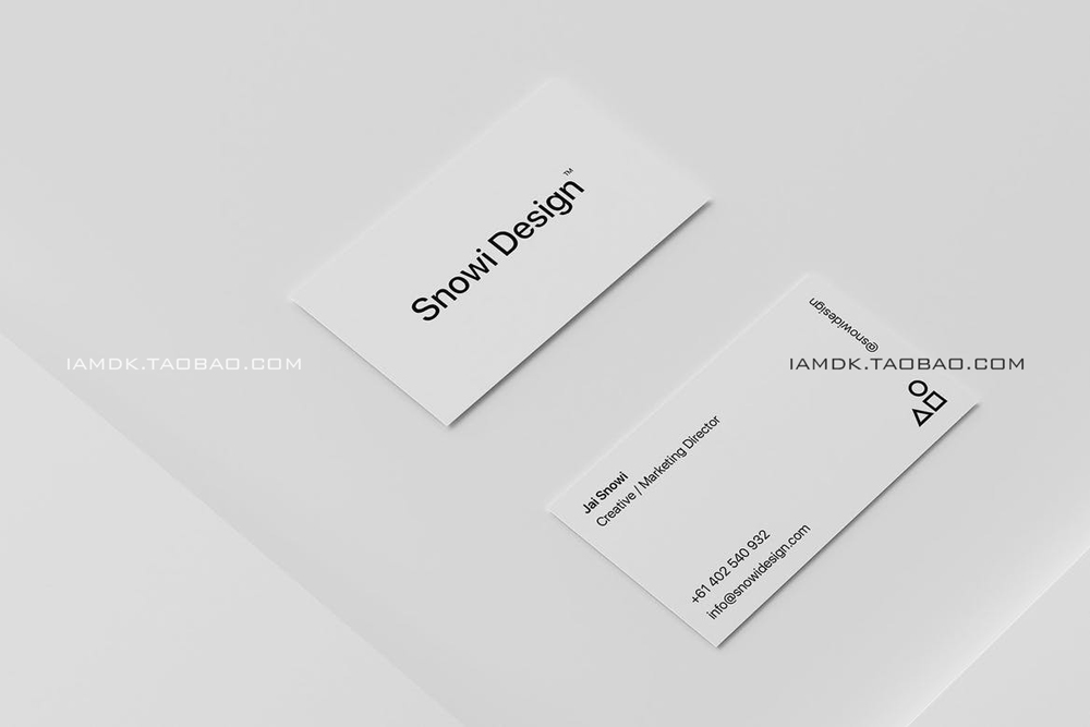 品牌VI标志Logo设计白色办公用品展示贴图样机 Minimal White Brand Mockup Pack_img_2