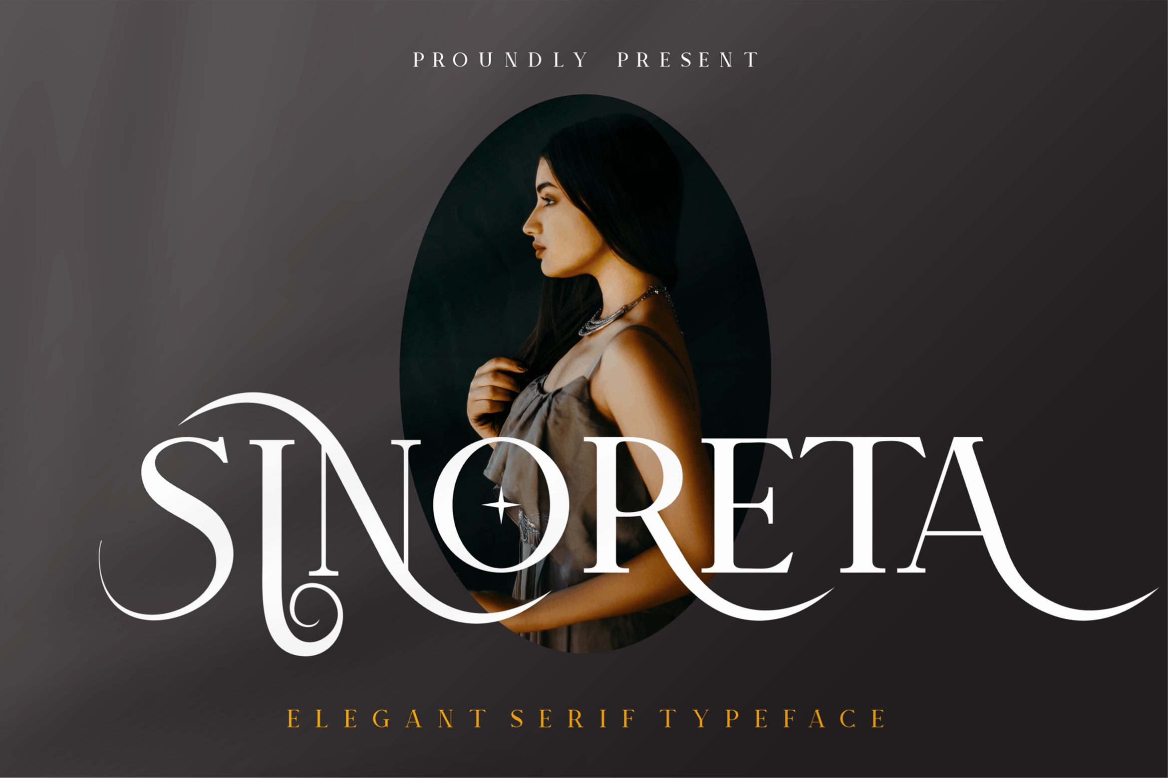 时尚优雅杂志标识社交媒体设计衬线英文字体 Sinoreta - Serif Font_img_2