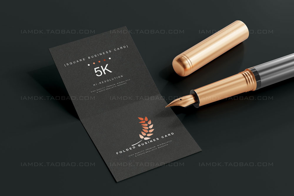 119款暗黑品牌VI标志Logo设计笔记本名片信纸展示贴图PSD样机模板 Stationery Branding Mockup Bundle_img_2