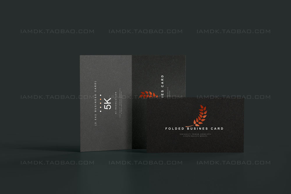 119款暗黑品牌VI标志Logo设计笔记本名片信纸展示贴图PSD样机模板 Stationery Branding Mockup Bundle_img_2