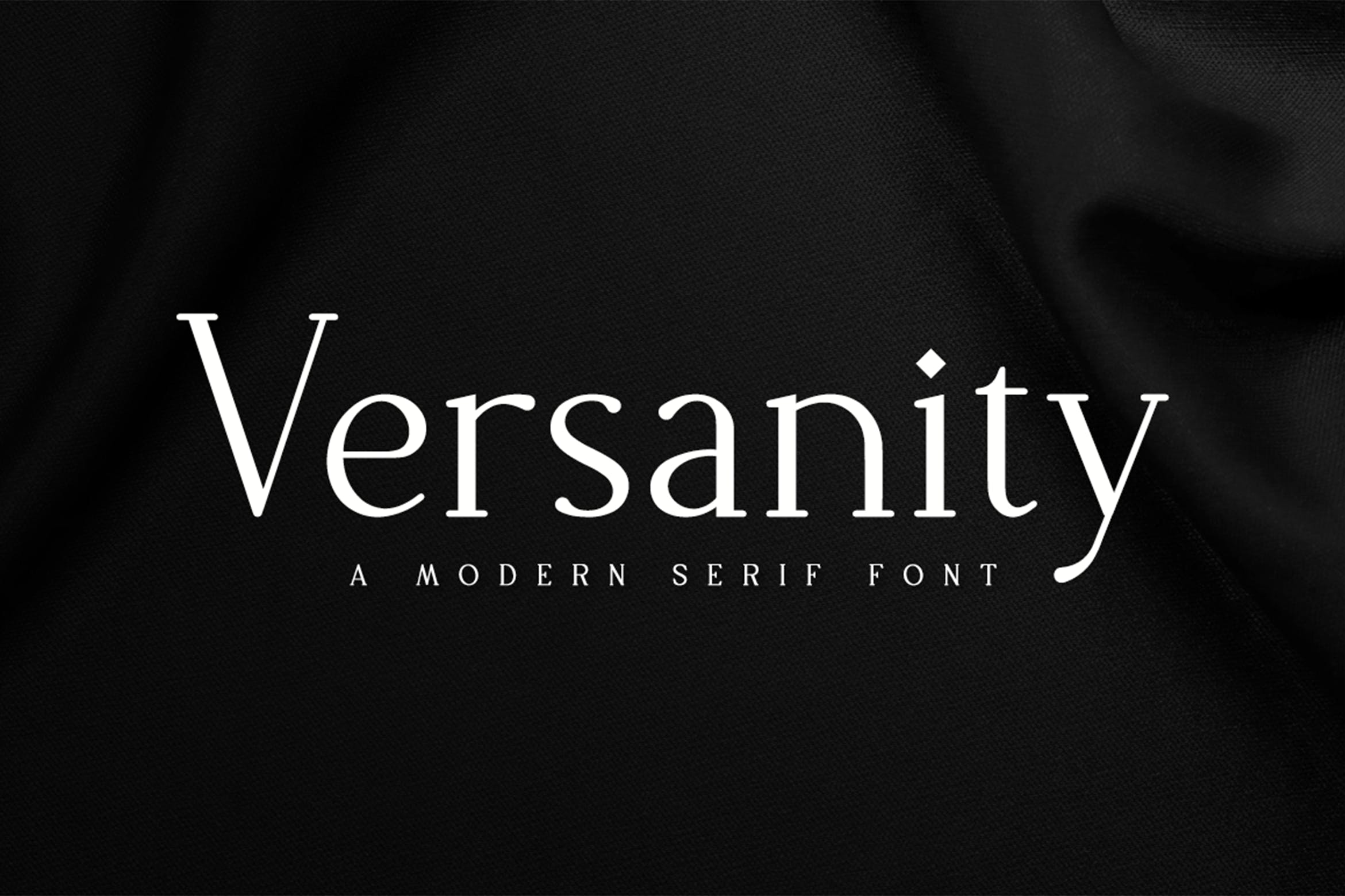 时尚杂志标签标识设计衬线英文字体 Versanity - Business Font_img_2