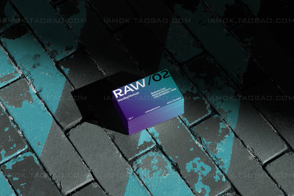 53款品牌VI标志Logo设计名片手提袋信封展示Ps智能贴图样机模板 Raw Branding Mockups Batch 00002_img_2